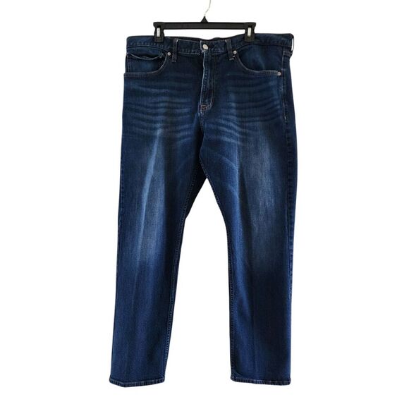 Calvin Klein Denim Jeans Men's Size W38 X L30 Blue Straight Leg High Rise Cotton - Picture 1 of 10